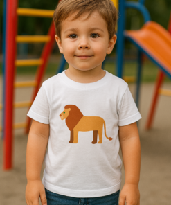 Футболка Дитяча з принтом “Лев”