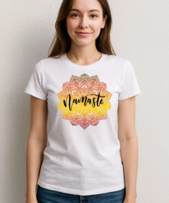 Футболка жіноча з принтом “Namaste”