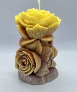 Свічка «Розквіт Душі» — ручна робота від Вільний Вайб