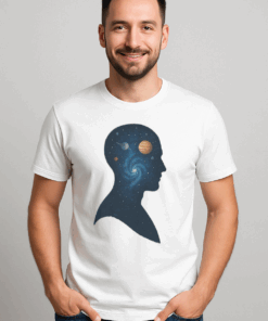 Футболка чоловіча «Всесвіт всередині»