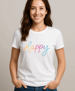 Футболка жіноча «HAPPY»