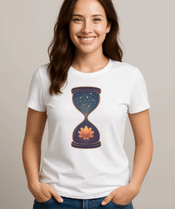 Футболка жіноча «Часовий простір»